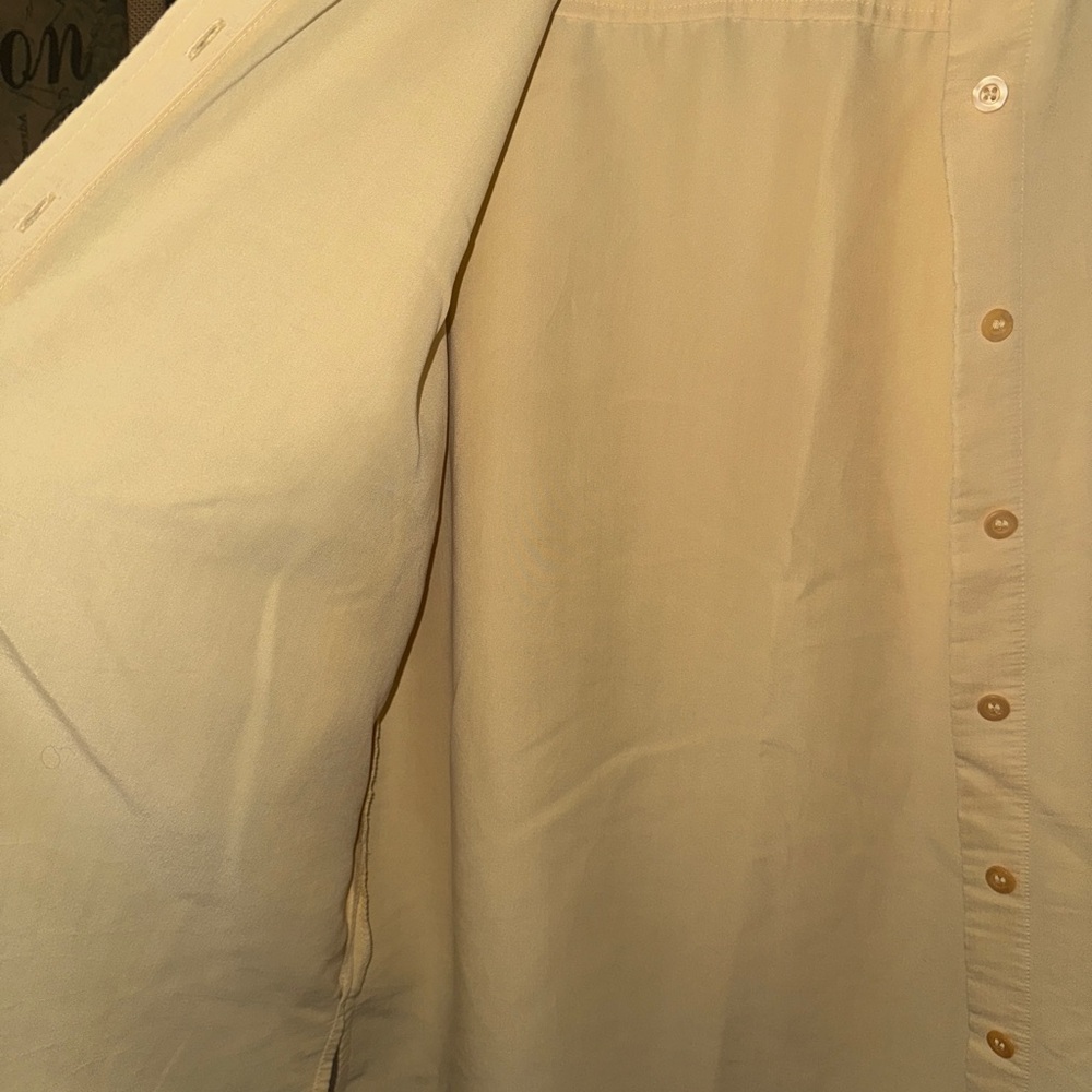 Villager Tan Casual Button Down Shirt with Textured Fabric - Picture 4 of 5